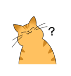 まるいねこ（茶トラ）（個別スタンプ：18）