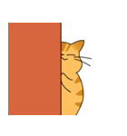 まるいねこ（茶トラ）（個別スタンプ：25）