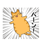 まるいねこ（茶トラ）（個別スタンプ：35）