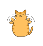 まるいねこ（茶トラ）（個別スタンプ：40）