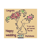 To you who marry in the fall.③（個別スタンプ：8）