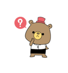 お誘いクマさん（個別スタンプ：22）