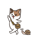 白猫ここすけ2（個別スタンプ：16）