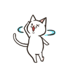 白猫ここすけ2（個別スタンプ：21）