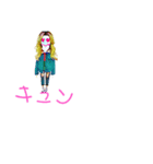 夢見る女の子（個別スタンプ：7）