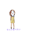 夢見る女の子（個別スタンプ：8）