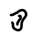 よくわかんない文字（個別スタンプ：8）