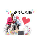 みつふわ毛のボーダーコリー（個別スタンプ：23）