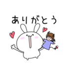 うさ子と悪魔くんの日常1（個別スタンプ：4）
