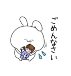 うさ子と悪魔くんの日常1（個別スタンプ：5）