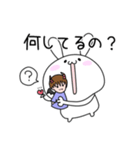 うさ子と悪魔くんの日常1（個別スタンプ：12）