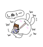 うさ子と悪魔くんの日常1（個別スタンプ：17）