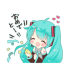 初音ミクすたんぷ（個別スタンプ：40）