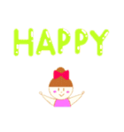 おだんごちゃん♡デカ文字      〜日常編〜（個別スタンプ：2）