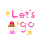 おだんごちゃん♡デカ文字      〜日常編〜（個別スタンプ：6）