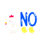 おだんごちゃん♡デカ文字      〜日常編〜（個別スタンプ：10）