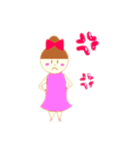 おだんごちゃん♡デカ文字      〜日常編〜（個別スタンプ：16）