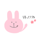 Rabbit ♡ 毎日使えるスタンプ（個別スタンプ：16）