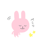 Rabbit ♡ 毎日使えるスタンプ（個別スタンプ：24）