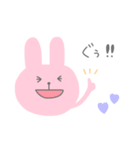 Rabbit ♡ 毎日使えるスタンプ（個別スタンプ：25）