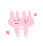 Rabbit ♡ 毎日使えるスタンプ（個別スタンプ：39）