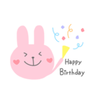 Rabbit ♡ 毎日使えるスタンプ（個別スタンプ：40）