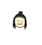 頑固な女の子（個別スタンプ：17）