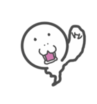 ふわっふわゴースト（個別スタンプ：18）