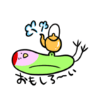 コザクラインコのおでんちゃん（個別スタンプ：24）