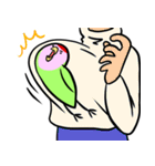コザクラインコのおでんちゃん（個別スタンプ：40）