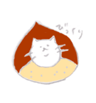 あごにゃん手書き風スタンプ（個別スタンプ：7）