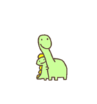 かわいい恐竜さんのスタンプ（タイ語）（個別スタンプ：9）