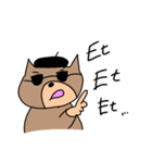 バスクのくまちゃん（個別スタンプ：10）