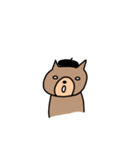 バスクのくまちゃん（個別スタンプ：11）