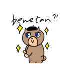 バスクのくまちゃん（個別スタンプ：13）