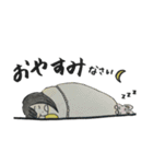 女の子とうさぎ 色鉛筆（個別スタンプ：39）