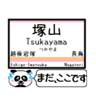 信越本線(新潟-茨目) 今まだこの駅です！（個別スタンプ：25）