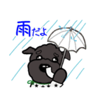黒しゅなオリーブ6レンジャー(ふく)（個別スタンプ：3）