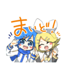 【ほぼペア】関西弁の初音ミクたち（個別スタンプ：7）