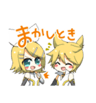 【ほぼペア】関西弁の初音ミクたち（個別スタンプ：18）