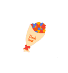 太陽と花のスタンプ（個別スタンプ：38）