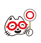 めがネコ スタンプ 1st（個別スタンプ：3）