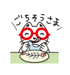 めがネコ スタンプ 1st（個別スタンプ：25）