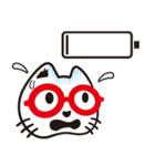 めがネコ スタンプ 1st（個別スタンプ：34）