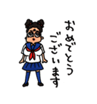 あぁん！キモカワJK！♡♡♡（個別スタンプ：37）