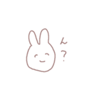 語彙力を失ったウサギちゃん（個別スタンプ：21）
