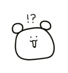 ゆるかわいいくまさんスタンプ（個別スタンプ：6）