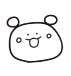 ゆるかわいいくまさんスタンプ（個別スタンプ：16）