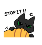 ねこごまとピーナッツの日常(English)（個別スタンプ：3）