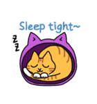 ねこごまとピーナッツの日常(English)（個別スタンプ：5）